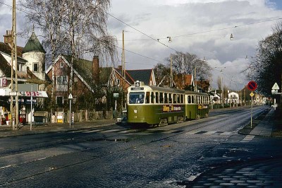 4-an på väg till ändhållplatsen i Limham. Från 1973.