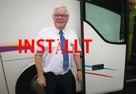 Även bussresan den 15 maj är inställd