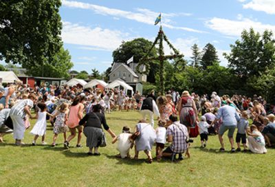 Midsommar på  Torpet