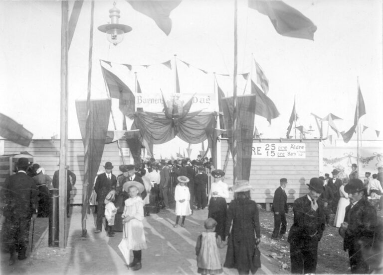 Barnens Dag på Limhamn 28-29 juli 1906