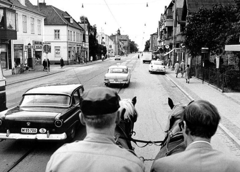 Linnégatan 4 september 1967