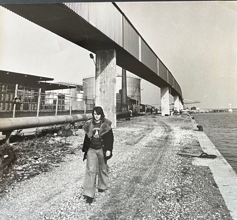 Ung i Limhamn på 1970-talet